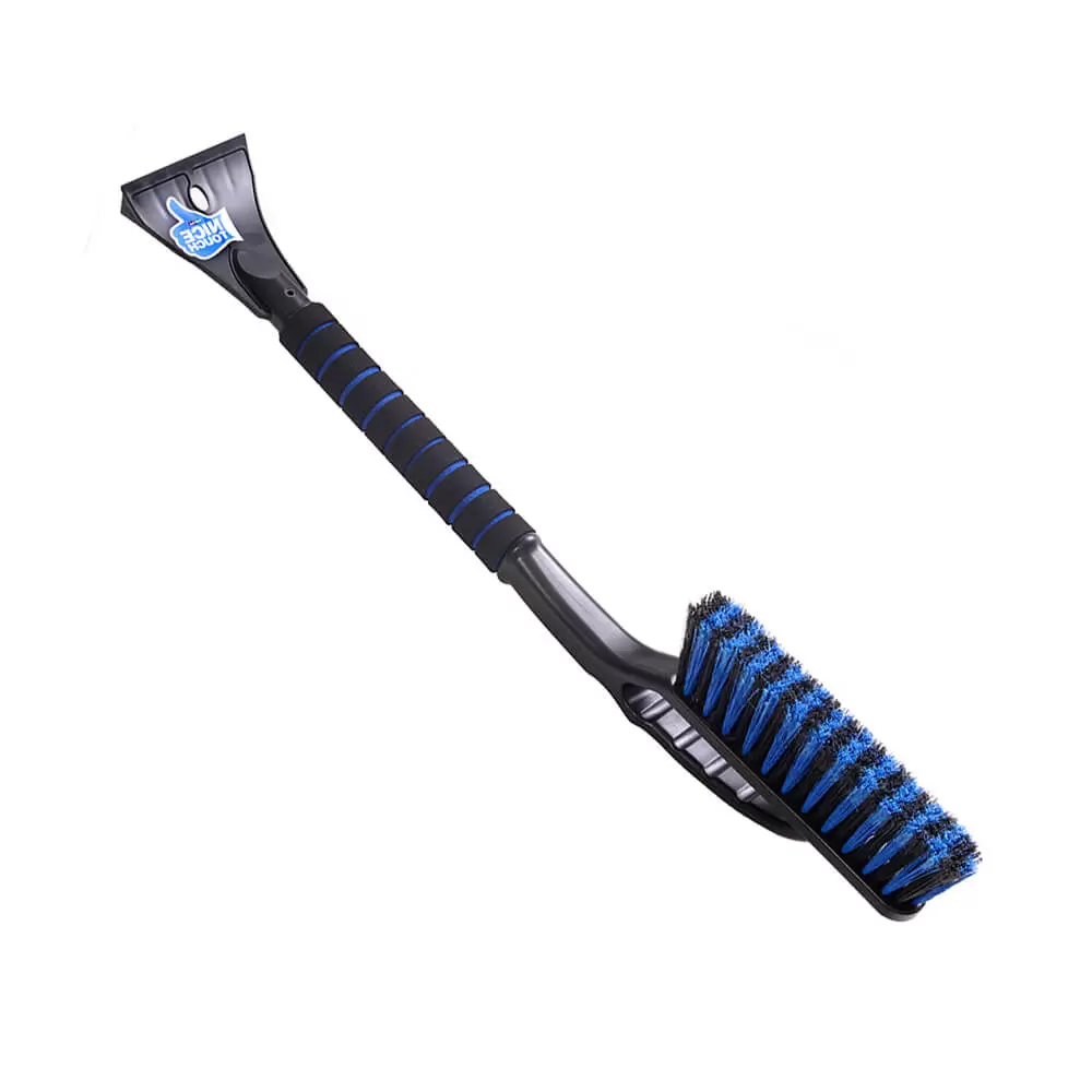 Ice Scraper & Snow Brush - Durable Winter Car Tool For Clearing Windshields & Windows
